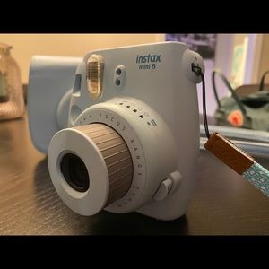 Polaroid Camera and Case